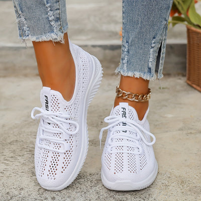 Faustine | Baskets décontractées en maille respirante