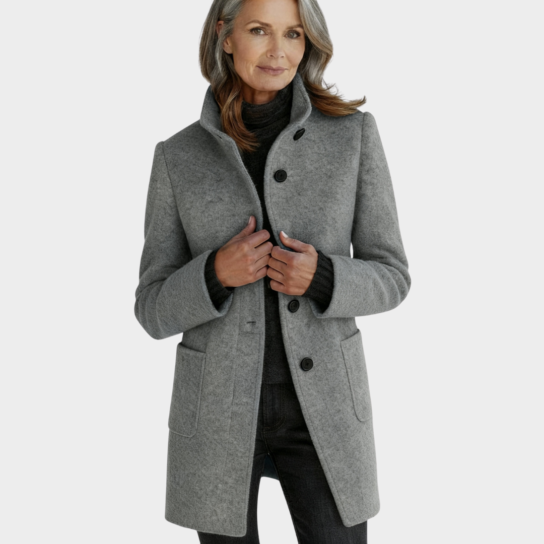 Tessa | Veste femme à col montant