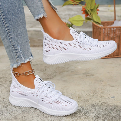 Faustine | Baskets décontractées en maille respirante