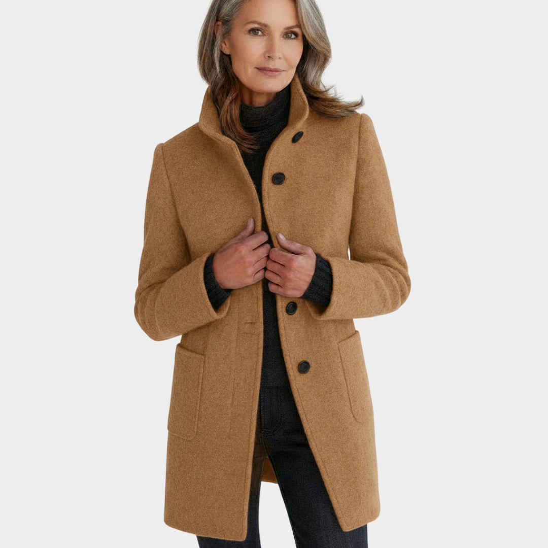 Tessa | Veste femme à col montant