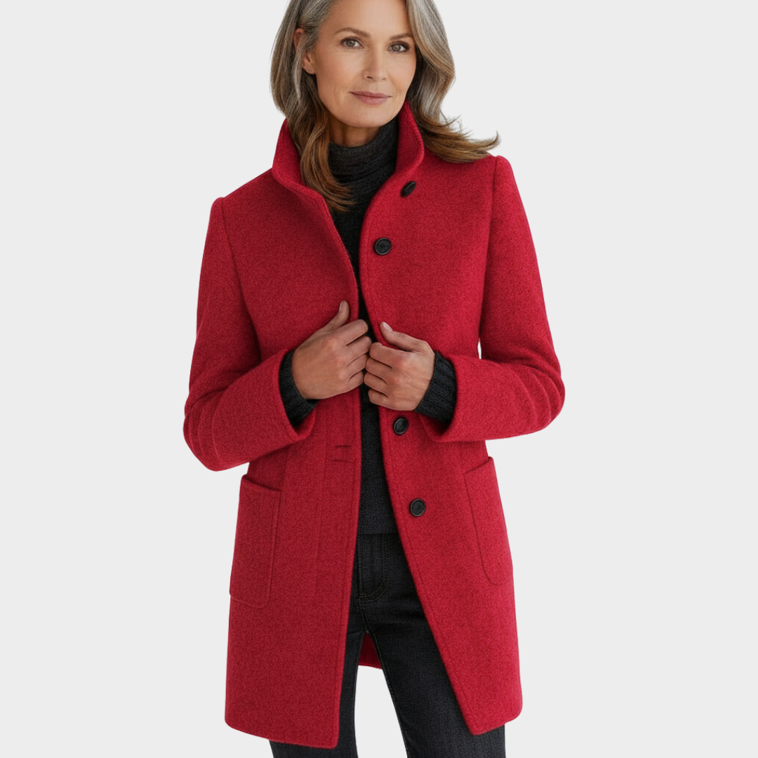 Tessa | Veste femme à col montant