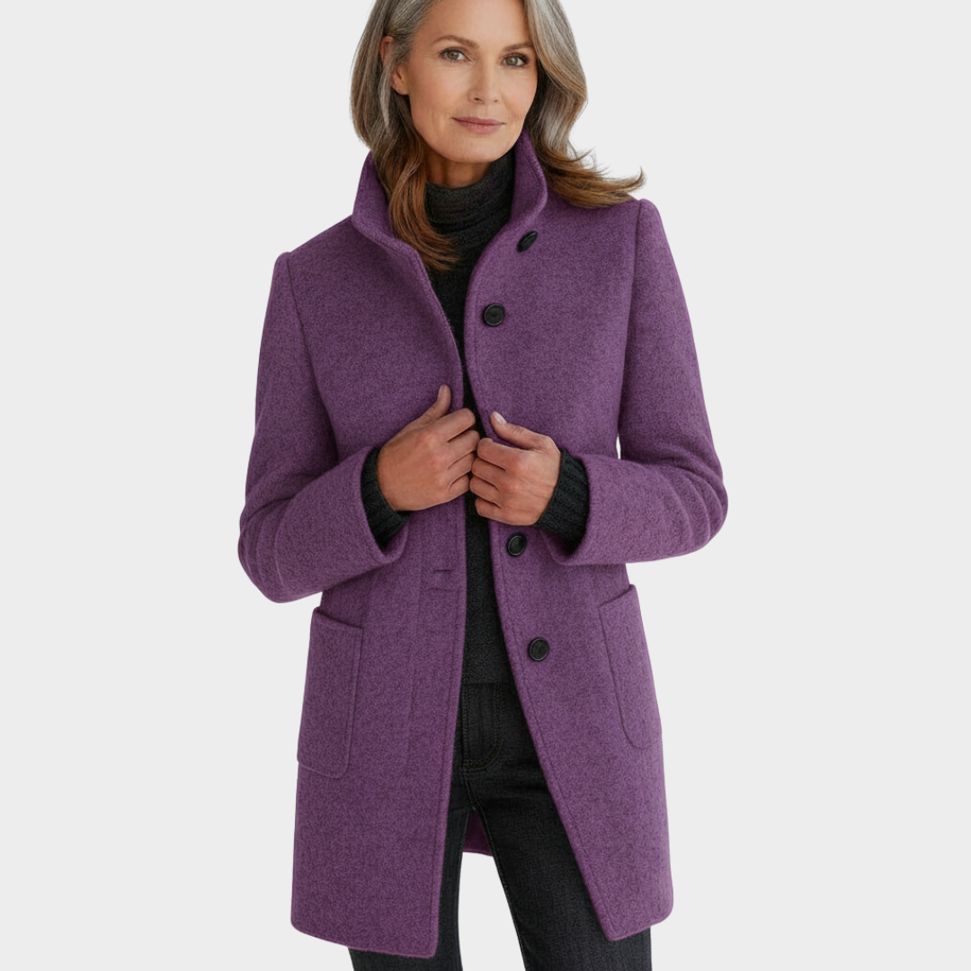 Tessa | Veste femme à col montant