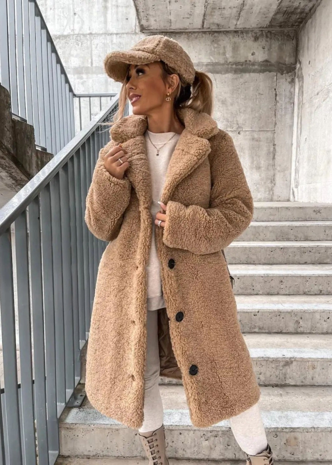 Christina ~ Veste Teddy