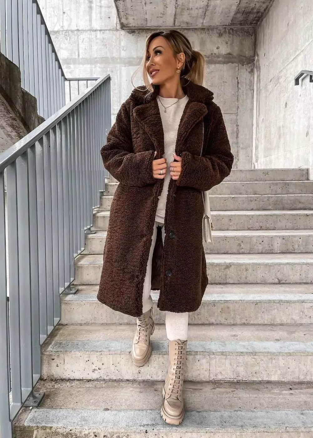 Christina ~ Veste Teddy