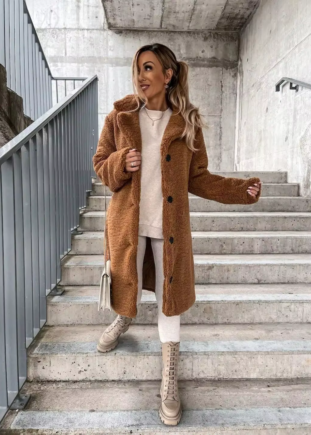 Christina ~ Veste Teddy