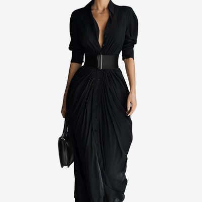 Kalisha™ Robe à Manches Longues