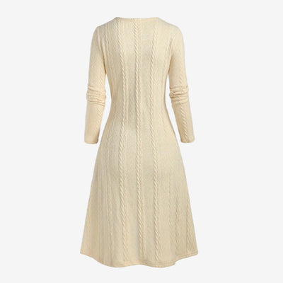 Ela™ Robe Pull Avec Détails