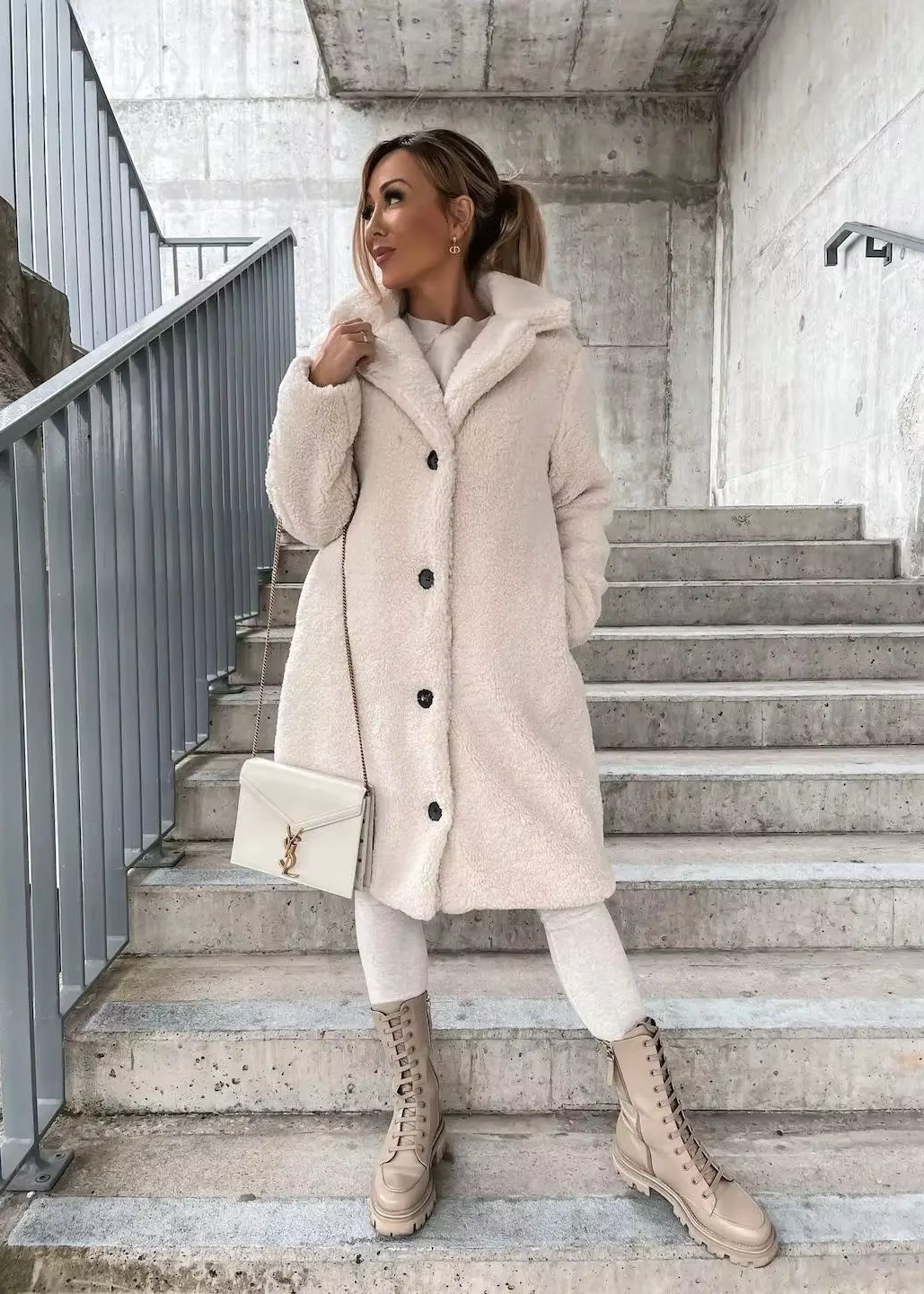 Christina ~ Veste Teddy