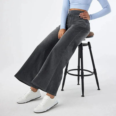 Élise | Pantalon taille haute extensible