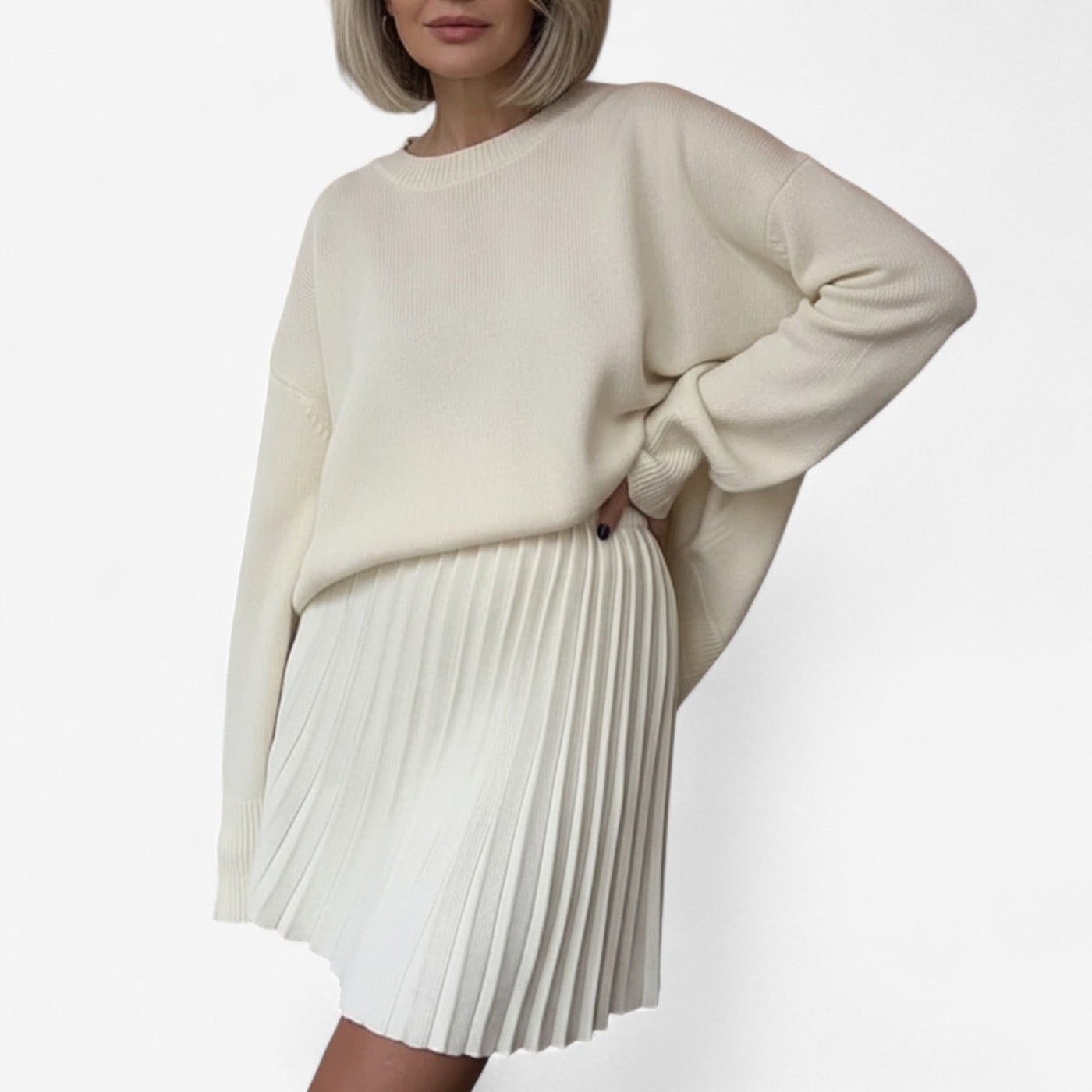 Marie™ Ensemble Pull Plissé