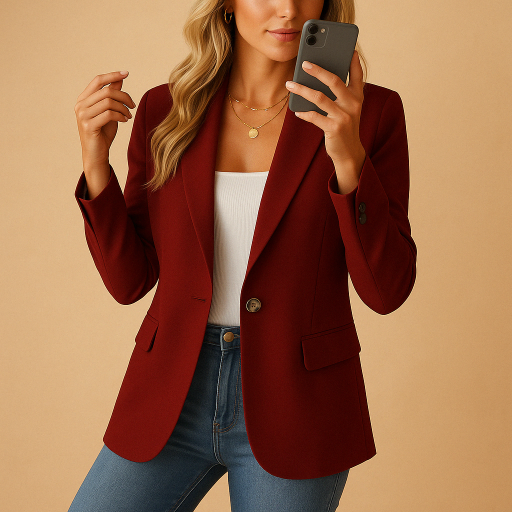 Nathalie | Veste tailleur classique