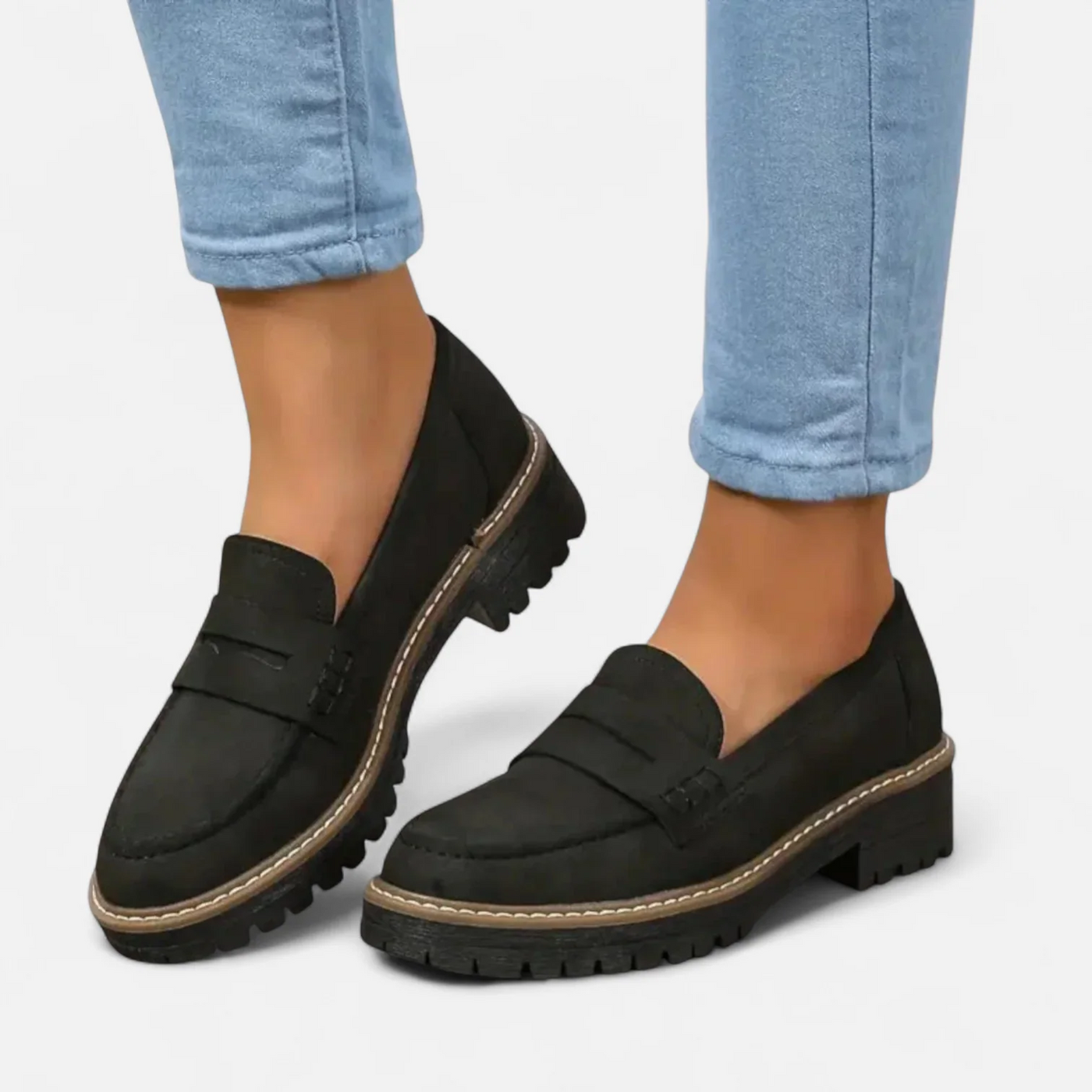 Hélène | Mocassins souples à semelle stable